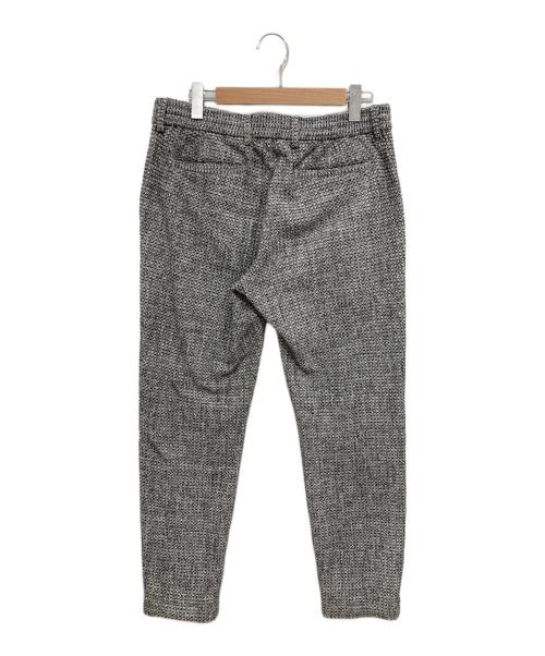 TRATTO（トラット）TRATTO (トラット) セーターフリースプリント【テーパードイージーパンツ】 グレー サイズ:Lの古着・服飾アイテム