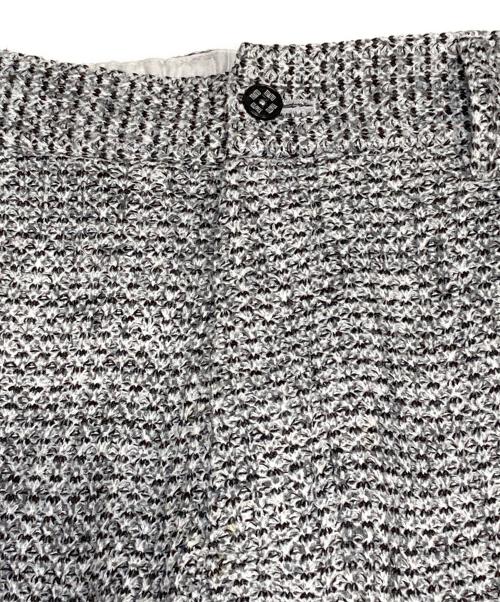 TRATTO（トラット）TRATTO (トラット) セーターフリースプリント【テーパードイージーパンツ】 グレー サイズ:Lの古着・服飾アイテム