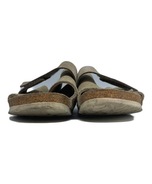 BIRKENSTOCK（ビルケンシュトック）BIRKENSTOCK (ビルケンシュトック) スエードレザー ベルトサンダル ベージュ サイズ:24.5cmの古着・服飾アイテム