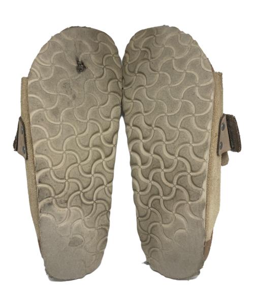 BIRKENSTOCK（ビルケンシュトック）BIRKENSTOCK (ビルケンシュトック) スエードレザー ベルトサンダル ベージュ サイズ:24.5cmの古着・服飾アイテム