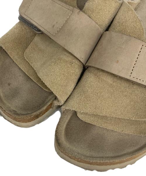 BIRKENSTOCK（ビルケンシュトック）BIRKENSTOCK (ビルケンシュトック) スエードレザー ベルトサンダル ベージュ サイズ:24.5cmの古着・服飾アイテム