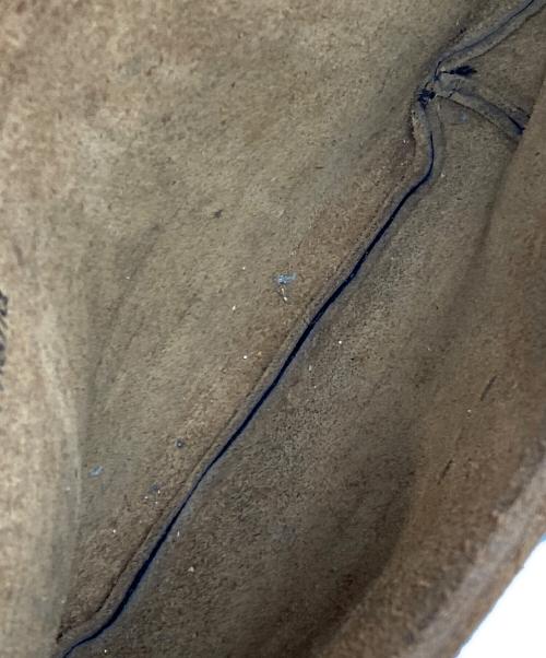 fernand（フェルナンド）fernand (フェルナンド) ヴィンテージレザーショルダーバッグ ブラックの古着・服飾アイテム