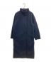A DAY IN THE LIFE（ア デイ イン ザ ライフ）の古着「ニットメルトン スタンドカラーコート」｜ネイビー