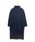 A DAY IN THE LIFE (ア デイ イン ザ ライフ) ニットメルトン スタンドカラーコート ネイビー サイズ:Free：4000円