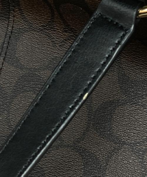 COACH（コーチ）COACH (コーチ) リュック ブラウン×ブラックの古着・服飾アイテム