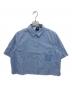 LOEWE（ロエベ）の古着「クロップドシャツ」｜スカイブルー