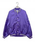 adidasアディダス）の古着「スタジャン」｜パープル