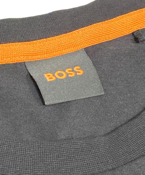 BOSS（ボス）BOSS (ボス) プリントTシャツ ブラック サイズ:Lの古着・服飾アイテム