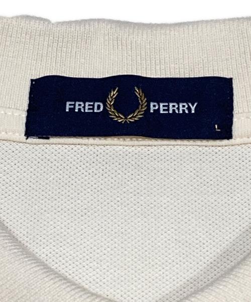 FRED PERRY（フレッドペリー）FRED PERRY (フレッドペリー) ポロシャツ ベージュ サイズ:Lの古着・服飾アイテム