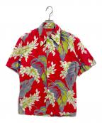 ）の古着「50sハワイアンシャツ」｜レッド
