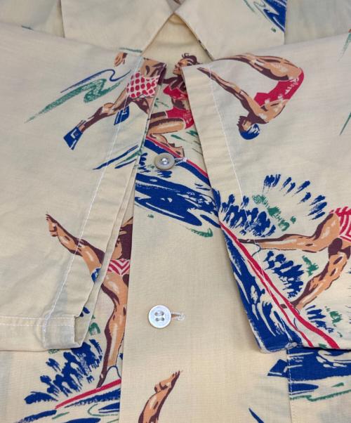 McGREGOR（マックレガー）McGREGOR (マクレガー) 40sオープンカラーシャツ イエロー サイズ:表記なしの古着・服飾アイテム