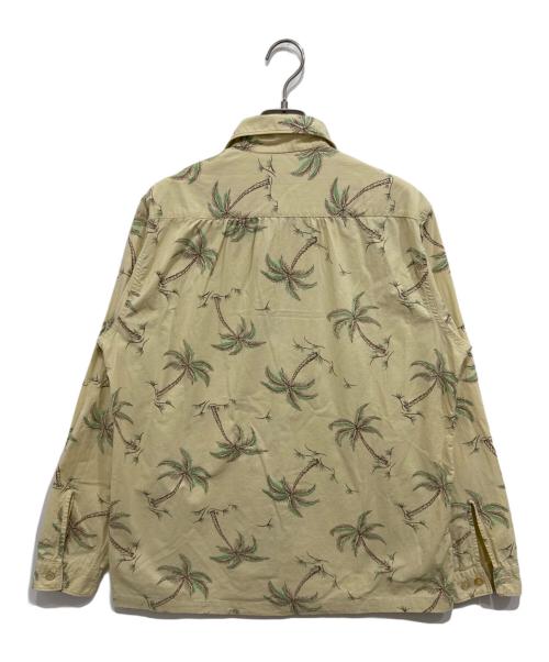 Lion SPORTSWEAR（ライオンスポーツウェア）Lion SPORTSWEAR (ライオンスポーツウェア) ヤシの木アロハシャツ ベージュ サイズ:表記なしの古着・服飾アイテム