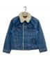 LEVI'S PReMIUM（リーバイスプレミアム）の古着「ボアデニムジャケット」｜ネイビー