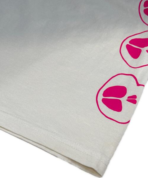 stussy（ステューシー）stussy (ステューシー) スカルプリントロンT ホワイト サイズ:Sの古着・服飾アイテム