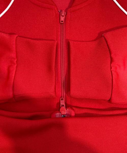 adidas Originals（アディダスオリジナル）adidas originals (アディダスオリジナル) SUPER STAR TRACK TOP レッド サイズ:Lの古着・服飾アイテム