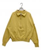 iasofIasof）の古着「half zip P/O sweat RANTIKI」｜イエロー