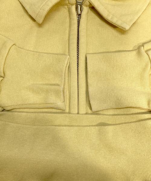 iasof（Iasof）Iasof (Iasof) half zip P/O sweat RANTIKI イエロー サイズ:Freeの古着・服飾アイテム