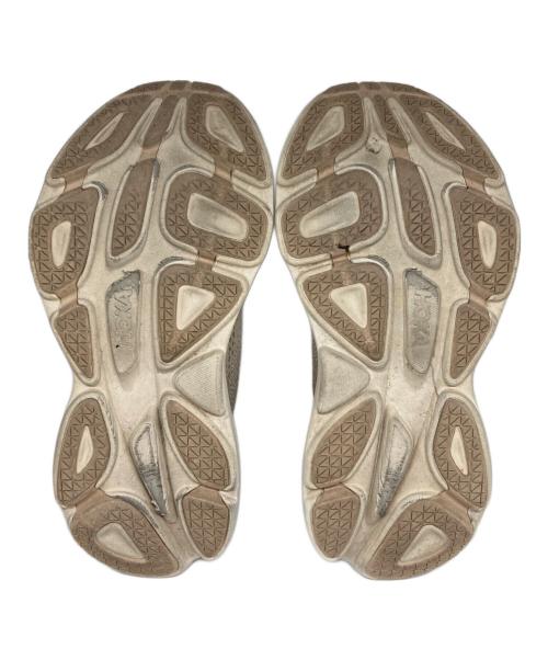 HOKAONEONE（ホカオネオネ）HOKAONEONE (ホカオネオネ) BONDI 9 アイボリー サイズ:23.5cmの古着・服飾アイテム