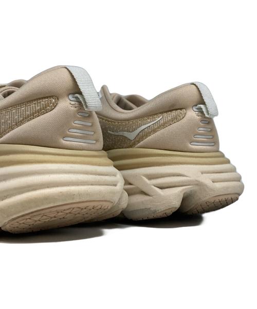 HOKAONEONE（ホカオネオネ）HOKAONEONE (ホカオネオネ) BONDI 9 アイボリー サイズ:23.5cmの古着・服飾アイテム