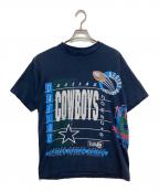 SALEM SPORTWEARセーラムスポーツウェア）の古着「90'sプリントTシャツ」｜ネイビー