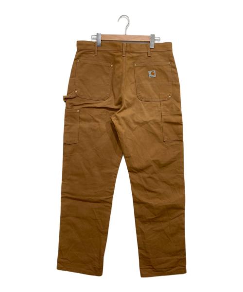 CarHartt（カーハート）CarHartt (カーハート) ダブルニーペインターパンツ ブラウン サイズ:86cm (W34)の古着・服飾アイテム