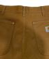中古・古着 CarHartt (カーハート) ダブルニーペインターパンツ ブラウン サイズ:86cm (W34)：12000円