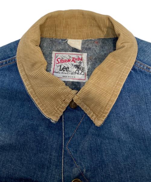 LEE（リー）LEE (リー) 78-80s襟コーデュロイデニムジャケット インディゴ サイズ:不明の古着・服飾アイテム