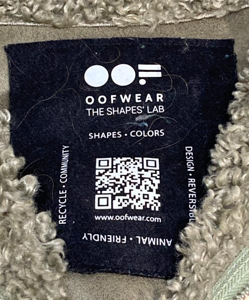 OOF WEAR（オーフウエア）OOF WEAR (オーフウエア) フェイクシープスキンジャケット カーキ サイズ:XLの古着・服飾アイテム