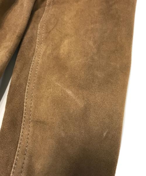 D&G（ディーアンドジー）D&G (ディーアンドジー) スエードコート ベージュ サイズ:Ｍの古着・服飾アイテム