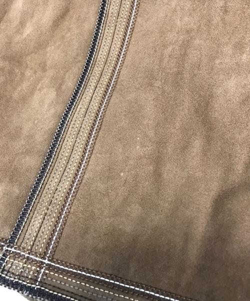 D&G（ディーアンドジー）D&G (ディーアンドジー) スエードコート ベージュ サイズ:Ｍの古着・服飾アイテム