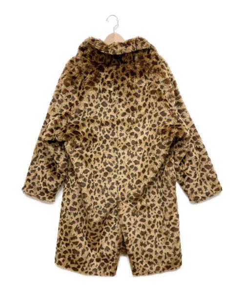 &ellecy（アンドエルシー）&ellecy (アンドエルシー) レオパード柄コート ブラウン サイズ:Mの古着・服飾アイテム