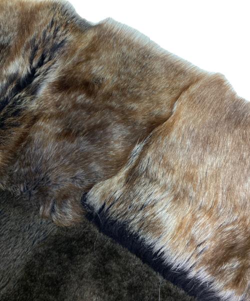 MERION（メリオン）MERION (メリオン) ムートンコート ブラック サイズ:9の古着・服飾アイテム