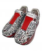 SKECHERS×KANSAI YAMAMOTOスケッチャーズ×カンサイ ヤマモト）の古着「厚底スニーカー」｜ホワイト×レッド