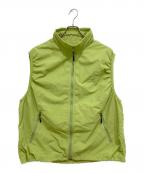 KEBOZケボズ）の古着「NYLON SPORT VEST」｜黄緑