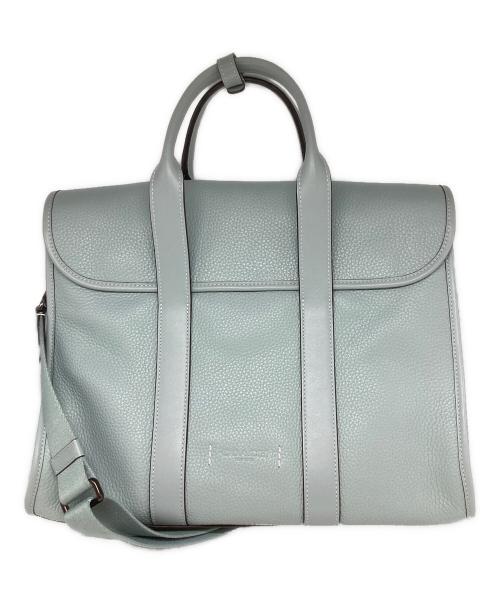 COACH（コーチ）COACH (コーチ) ゴッサム ポートフォリオ 2WAYブリーフケース スカイブルーの古着・服飾アイテム