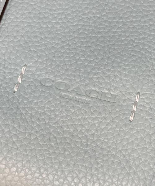 COACH（コーチ）COACH (コーチ) ゴッサム ポートフォリオ 2WAYブリーフケース スカイブルーの古着・服飾アイテム