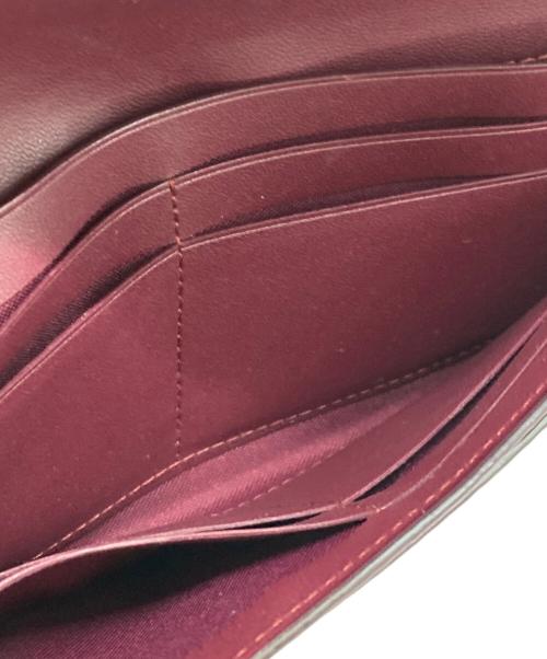 COACH（コーチ）COACH (コーチ) ウィン ソフト ウォレット カラーブロック シグネチャー キャンバス ブラウンの古着・服飾アイテム