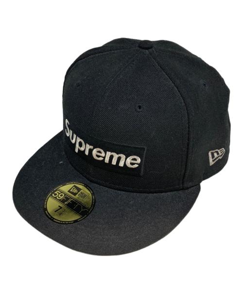 SUPREME（シュプリーム）SUPREME (シュプリーム) New Era (ニューエラ) キャップ ブラックの古着・服飾アイテム