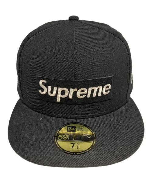 SUPREME（シュプリーム）SUPREME (シュプリーム) New Era (ニューエラ) キャップ ブラックの古着・服飾アイテム