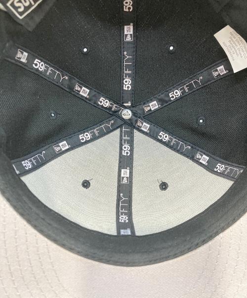 SUPREME（シュプリーム）SUPREME (シュプリーム) New Era (ニューエラ) キャップ ブラックの古着・服飾アイテム