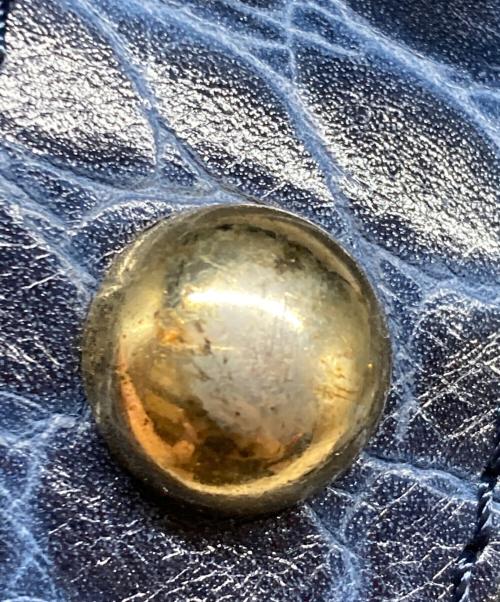 J&M DAVIDSON（ジェイ＆エム デヴィッドソン）J&M DAVIDSON (ジェイ＆エム デヴィッドソン) クロコ型押し2WAYトートバッグ ブルーの古着・服飾アイテム