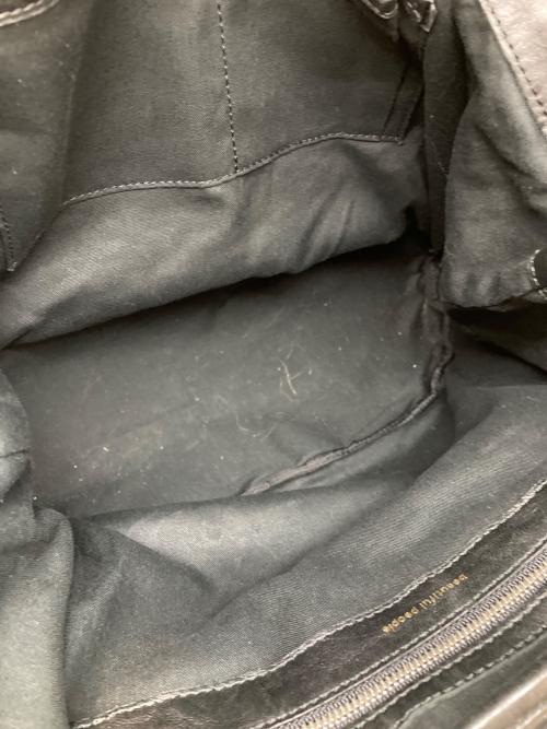 beautiful people（ビューティフルピープル）beautiful people (ビューティフルピープル) ライダーストートバッグ ブラックの古着・服飾アイテム