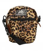 GREGORYグレゴリー）の古着「レオーパード柄ショルダーポーチ」｜ベージュ