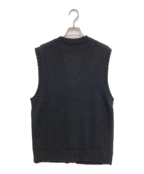PHIGVEL（フィグベル）PHIGVEL (フィグベル) ニットベスト ブラック サイズ:不明の古着・服飾アイテム