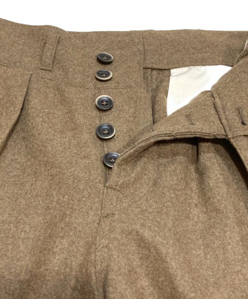 G.T.A（ジーティーアー）G.T.A (ジーティーアー) ウール グルカパンツ ブラウン サイズ:Mの古着・服飾アイテム