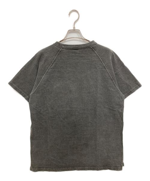 good on（グッドオン）good on (グッドオン) HEAVY RAGLAN POCKET T グレー サイズ:Extra Largeの古着・服飾アイテム