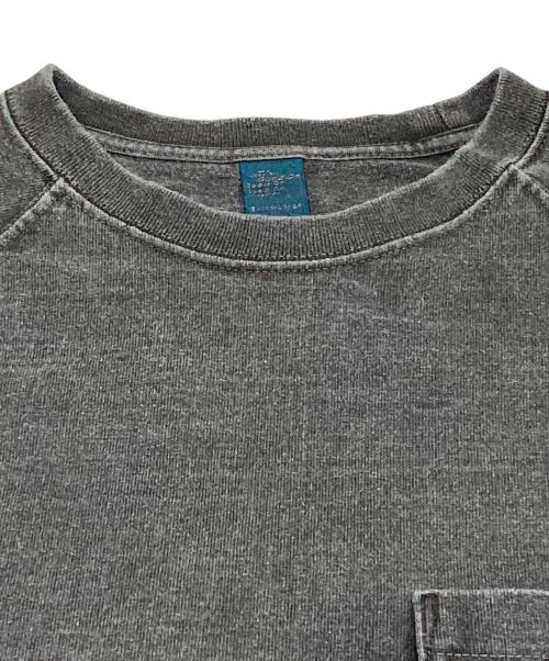 good on（グッドオン）good on (グッドオン) HEAVY RAGLAN POCKET T グレー サイズ:Extra Largeの古着・服飾アイテム