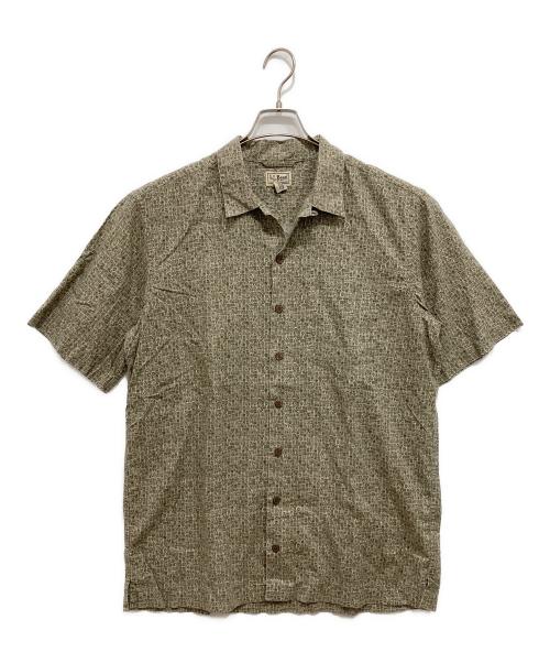 L.L.Bean（エルエルビーン）L.L.Bean (エルエルビーン) 00s総柄シャツ グレー サイズ:Mの古着・服飾アイテム