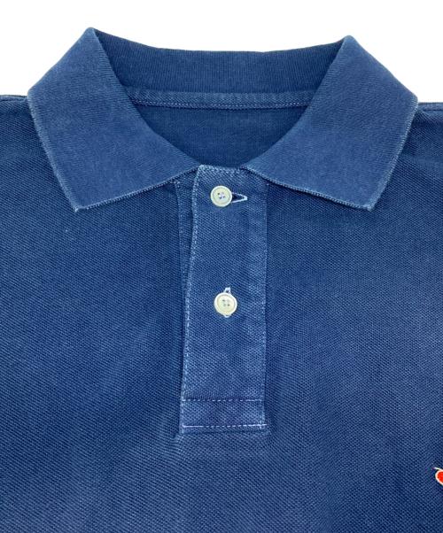 Porter Classic（ポータークラシック）Porter Classic (ポータークラシック) ワッペン付ポロシャツ ブルー サイズ:Sの古着・服飾アイテム