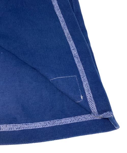 Porter Classic（ポータークラシック）Porter Classic (ポータークラシック) ワッペン付ポロシャツ ブルー サイズ:Sの古着・服飾アイテム